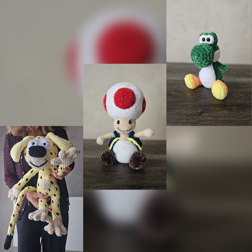 L'univers des héros crochetés