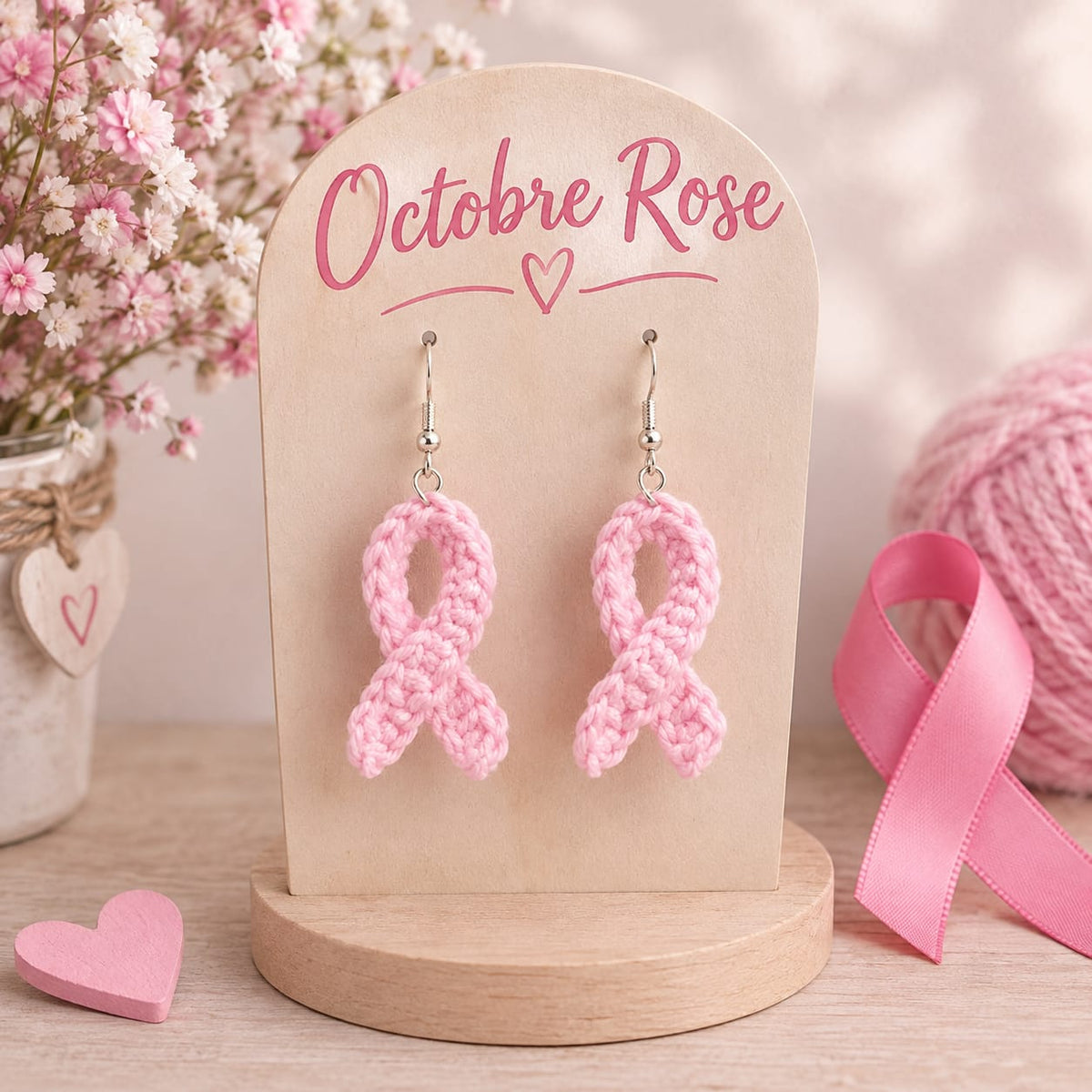 Boucles d'oreilles au crochet