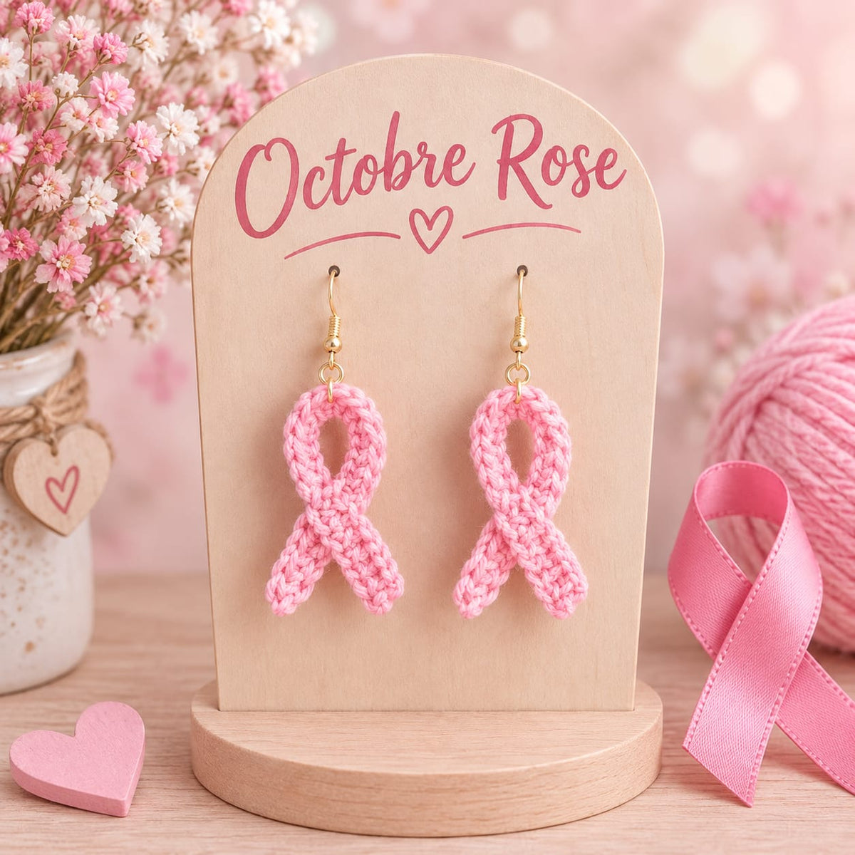 Boucles d'oreilles au crochet