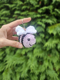 Porte-clé Abeille au Crochet 🐝